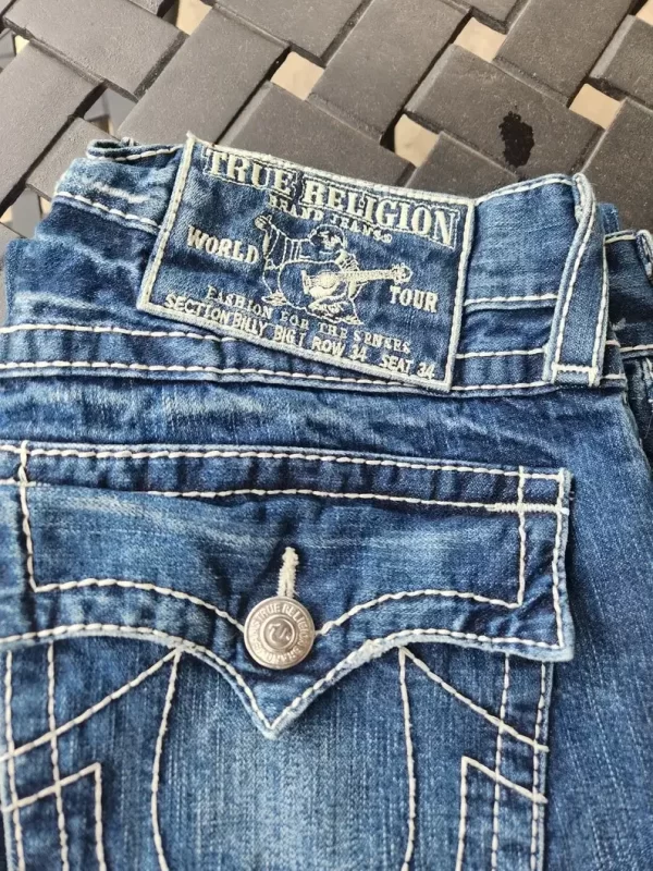 retro american high waisted jeans y2k denim trousers hip hop gothic pocket embroidered blue baggy jeans women leisure streetwear
