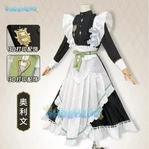 shusheng nu: carnival olivine maid cosplay costume cos game anime party uniform hallowen play role clothes clothing