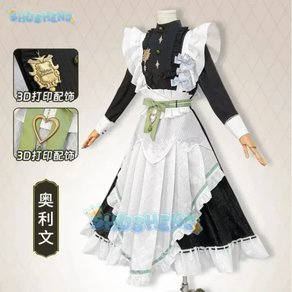 shusheng nu: carnival olivine maid cosplay costume cos game anime party uniform hallowen play role clothes clothing