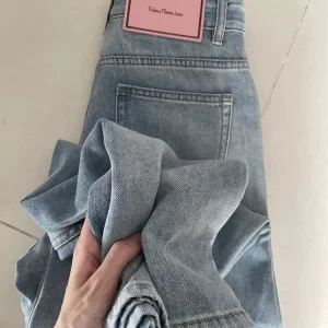 women wide leg baggy jeans lady vintage y2k punk low rise waist loose denim pants streetwear fashion trashy long skater trousers