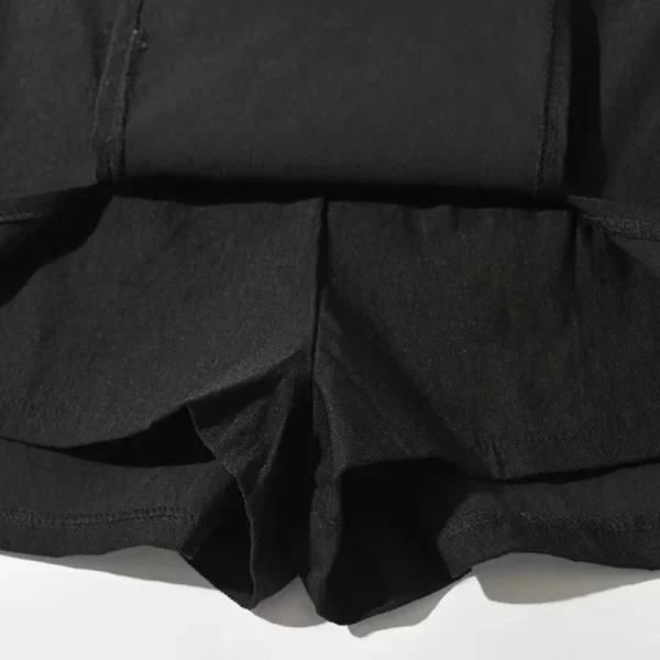 sexy split shorts skirt women's office ladies suit skirt summer new black mini a line pants skirt high waist wide leg shorts