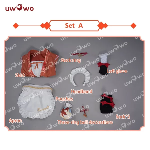 【flash sale 6.18】yoimiya cosplay maid costume s 3xl genshin impact fanart cosplay yoimiya cosplay yoimiya maid dress