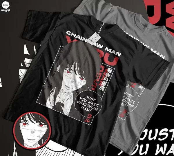 asa mitaka chainsaw man t shirt unisex, asa all size graphic tee