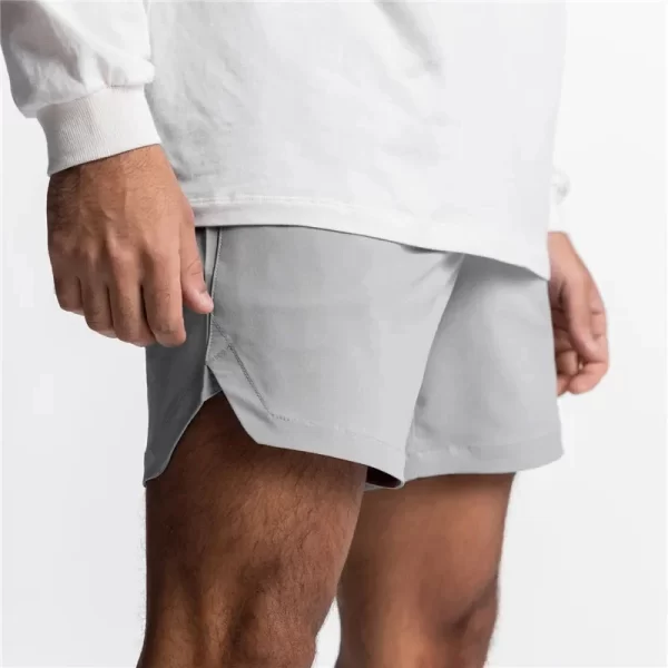 new men's running quick dry fitness gyms shorts mens summer short pants male jogger workout beach solid color sports shorts men