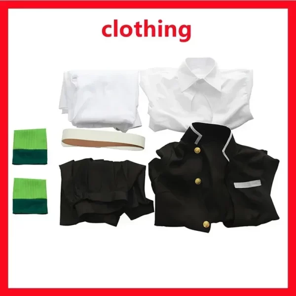 anime demon slayers kimetsu geen yaiba cosplay kostuum mitsuri kanroji kimono uniform saias halloween kleding
