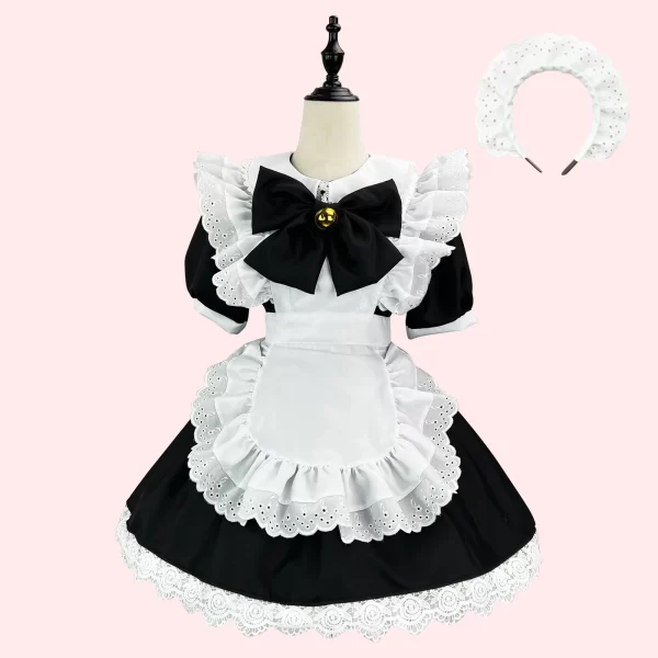 lolita servant apron dress japanese anime show cosplay costume high quality maid lady stage uniform