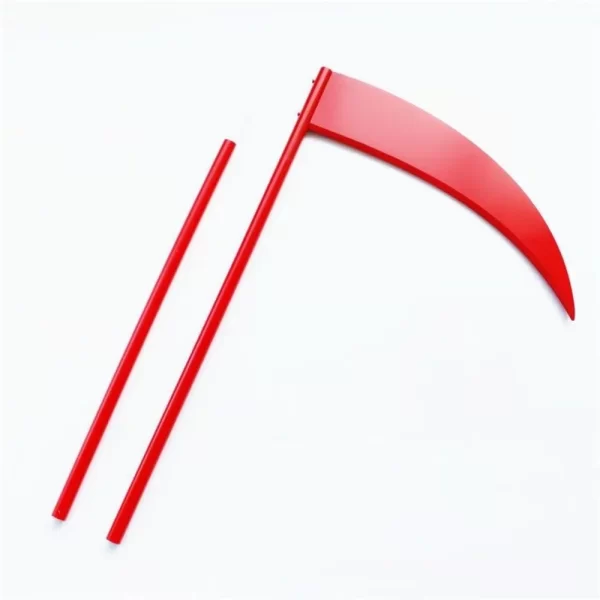 anime chainsaw man power cosplay red sickle weapon power horn chainsaw man accessories halloween christmas party character props