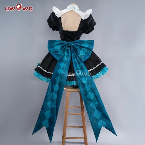 last batch uwowo lynette cosplay game genshin impact fanart lynette maid cosplay costume with bow maid dress