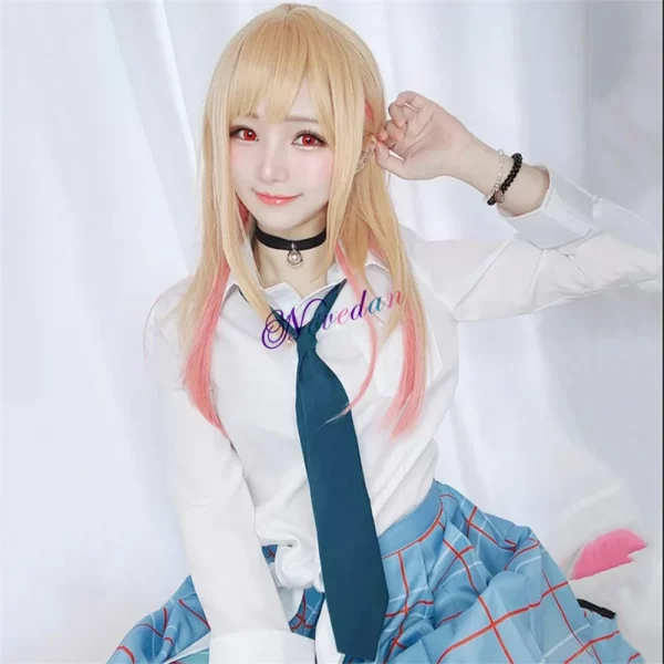 marin kitagawa cosplay jk school uniform sailor suit dress girls maid outfit anime cosplay halloween costume wig women