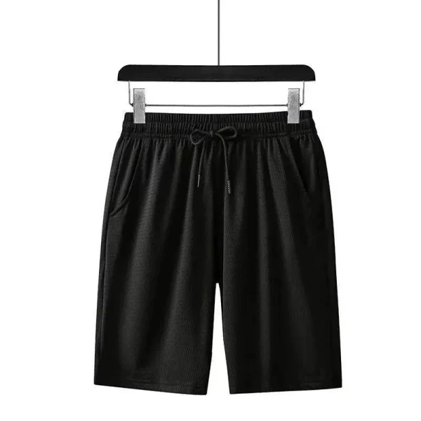 2025 new fitness sports shorts man summer gyms workout male breathable mesh shorts quick dry beach short pants men sportswear
