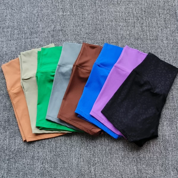 women's yoga fitness shorts running cycling women's leggings quick dry breathable high waisted yoga shorts