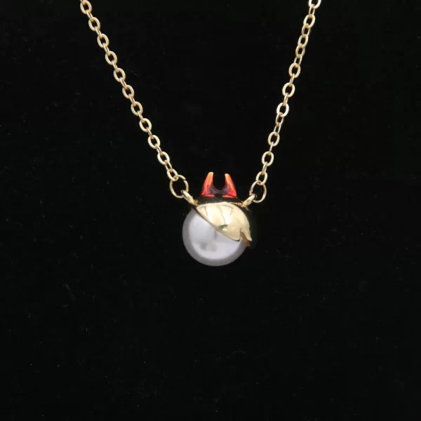 brdwn chainsaw man unisex power cosplay model necklace pendant