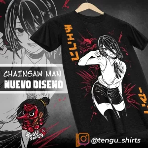 reze t shirt chainsaw man anime