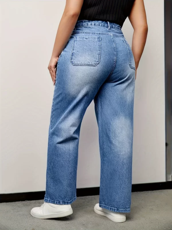 women's loose plus size jeans