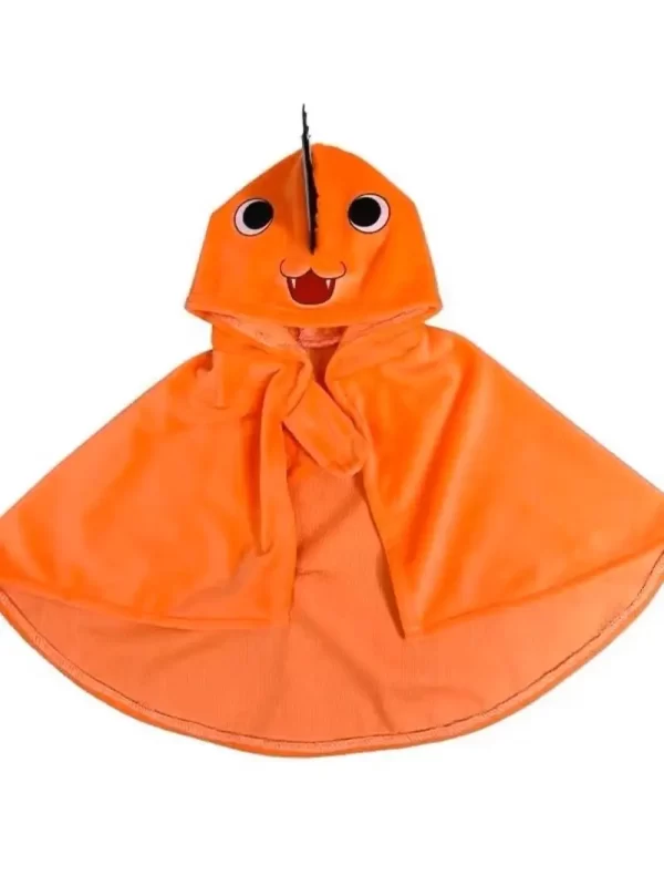 chainsaw man pet dog clothes summer funny poki cloak cat cos pochita ted dog puppet costume