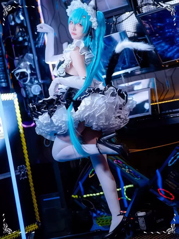 nikke privaty cosplay costume the goddess of victory privaty maid dress hallowen party role play uniform