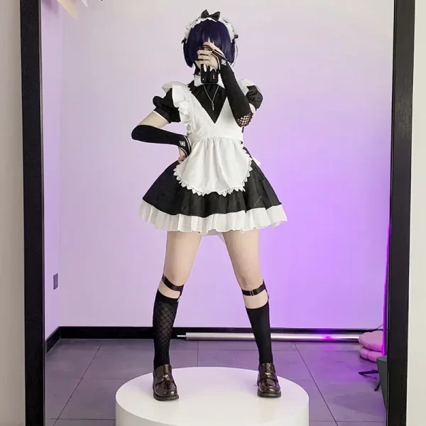 【wetrose】in stock wanderer maid cosplay costume genshin impact fanart doujin scaramouche kunikuzushi balladeer full set