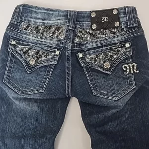 gothic womens jeans y2k clothes harajuku hip hop pocket embroidery vintage blue baggy jeans high waist slim flared trousers
