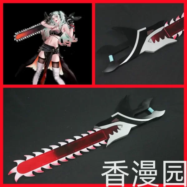 wendy weapon path to nowher chainsaw maniac cosplay weapon halloween christmas party props for comic show