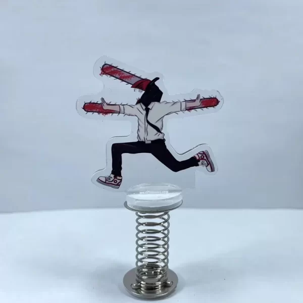 anime chainsaw man denji pochita blood figure acrylic model cosplay shake stand models desk ornament reduce pressure toy gift
