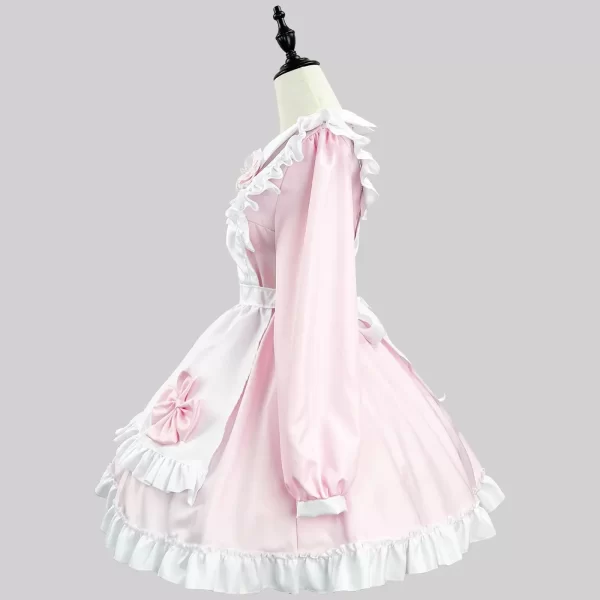 lolita skirt maid cosplay costume cute sexy long sleeve dress halloween costume anime clothes with apron skirt mascot s 5xl