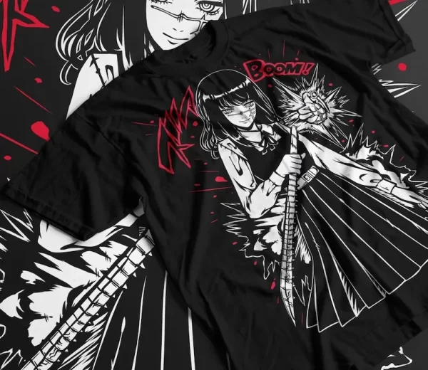 asa mitaka chainsaw man t shirt unisex, asa all size graphic tee