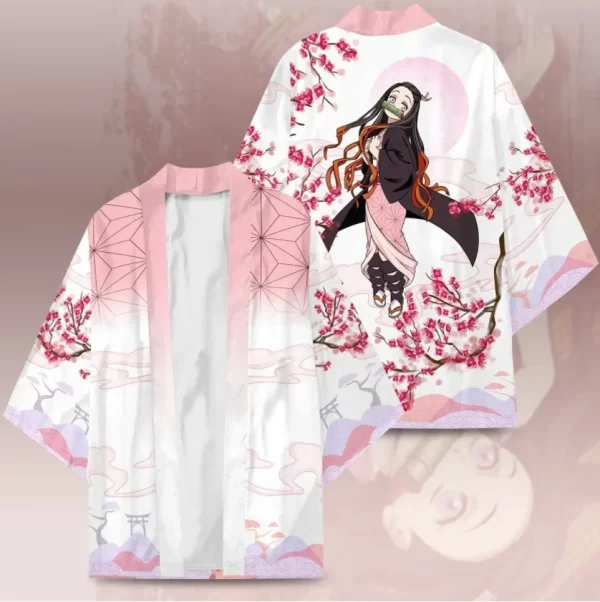 demon slayer kimono cosplay tanjiro yudou demon slayer same cloak national costume shawl