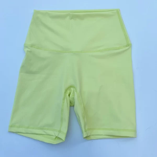 women sports shorts high waist yoga shorts slim fit butt lift gym running high elastic nylon shorts