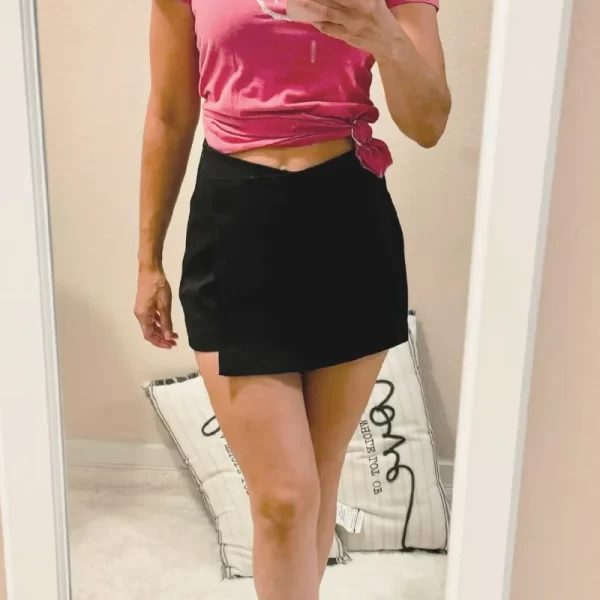 traf shorts women 2024 summer elegant casual party skirt shorts ladies fashion white khaki black short skirt pants for female