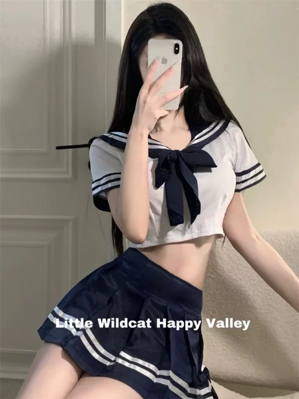 sexy schoolgirl uniform erotic maidcostumes tie plaid mini skirt exotic jk maid costume cosplay sexy schoolgirl underwear
