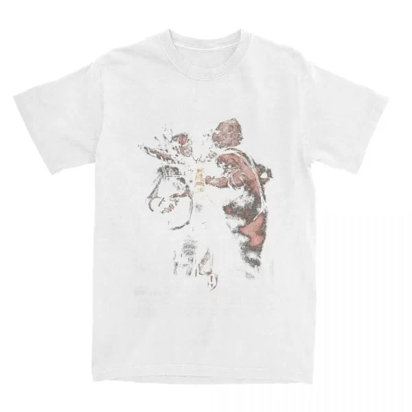2024 women men resident evils re4 the chainsaw t shirt pure cotton clothing novelty short sleeve o neck tee shirt 3xl t shirt