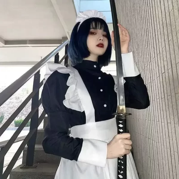 maid lolita dress uniform cos male servant uniform cosplay cute school uniform lolita two dimensional japanese maid cosplay