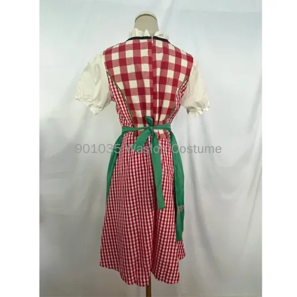 xs l ladies summer thin oktoberfest beer maid wench german bavarian heidi fancy dress costume