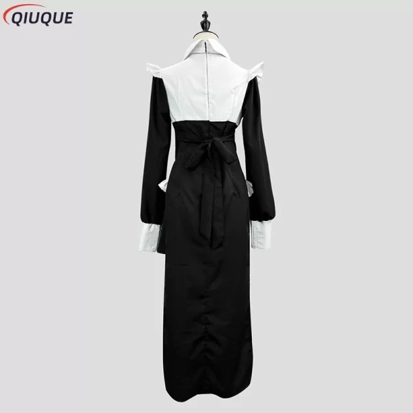 women's nun costume kerchief cross necklace sexy nurse dressing halloween maid plus size tight black robe religious costumes