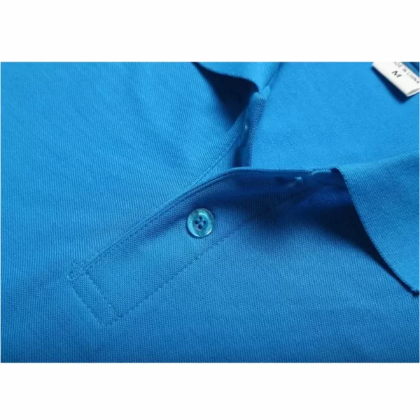 summer top new lapel solid color shirt short sleeve casual business fashion breathable and comfortable polo shirt group uniform