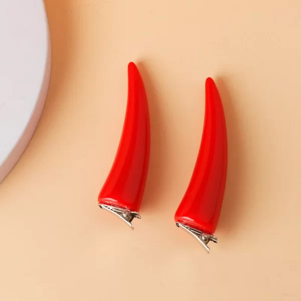 anime chainsaw man power headwear cosplay demon pvc horn headband hairpin prop halloween