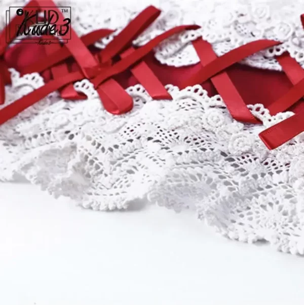 lolita dress sweet girls cute japanese kawaii spaghetti strap maid vintage lace ribbons headwear lace women summer party prom