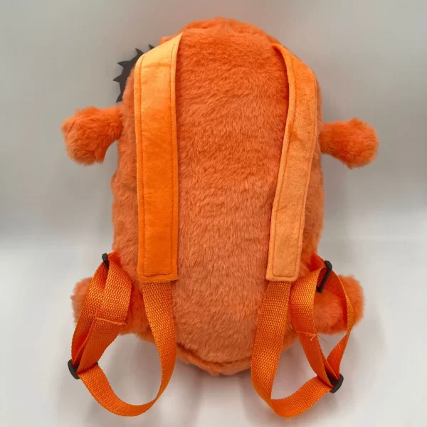 japanese anime cute orange dog backpack cosplay chainsaw dog bags kawaii bag fans wearing birthday gifts halloween party decor