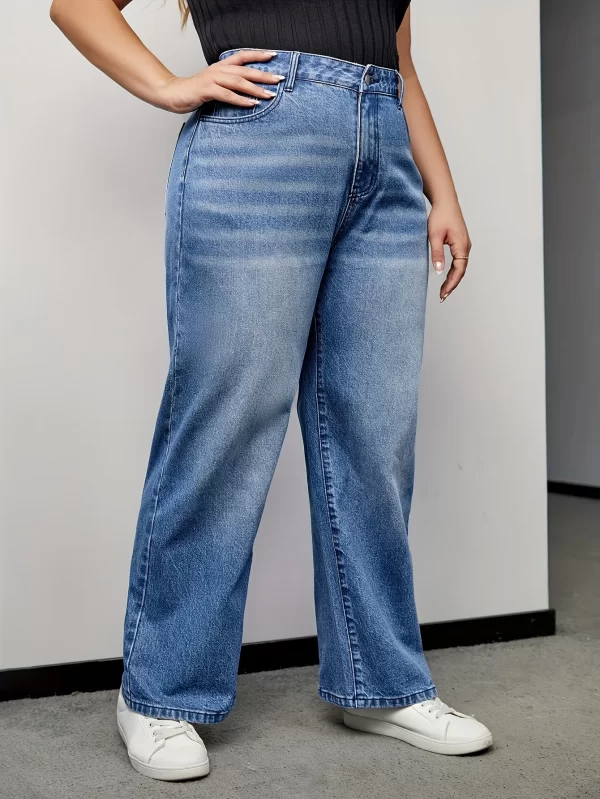 women's loose plus size jeans