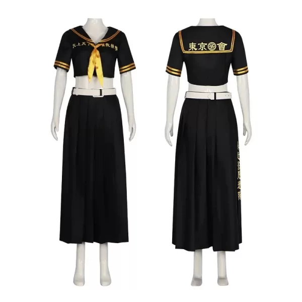 manjiro sano cosplay costume anime tokyo revengers manjiro sano cosplay dress wig jk uniform sailor dress halloween for women