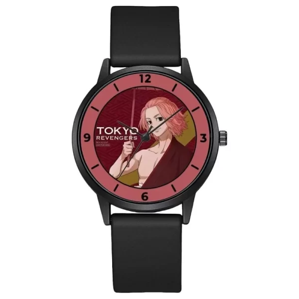 tokyo revengers manjiro sano ryugong temple ken anime peripherals fashion personality pattern new watches for men and women