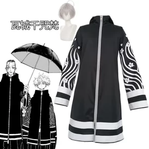 anime tokyo revengers kawaragi senju costume cosplay uniforme costume di natale di halloween gioco di ruolo parrucca bianca 2025