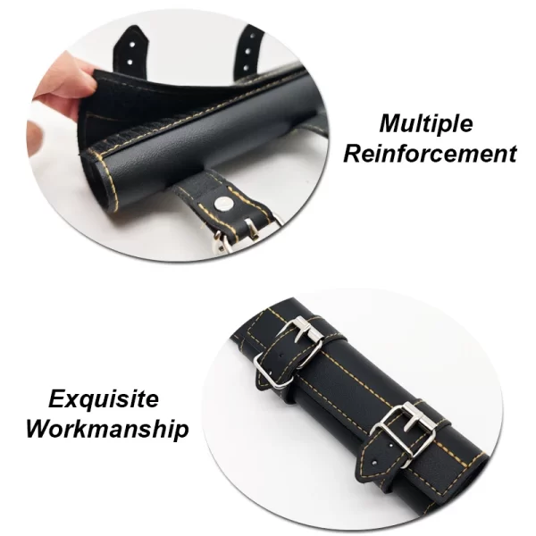 pu leather belt for katana medieval sword holder cosplay demon slayer rapier ring strap belt scabbard holder