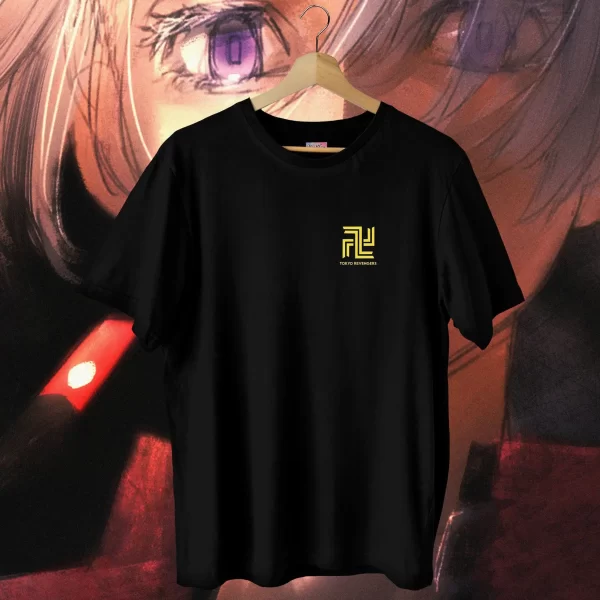 hot anime tokyo revengers print women t shirts oversized y2k summer clothes heavy cotton short sleeve top female male clothes