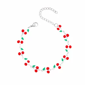 20pcs fashion colored drop oil stainless steel necklacesfor women gold color chain necklace jewelry wedding gift wholesale