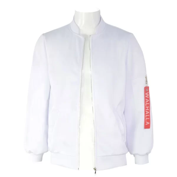 anime tokyo hanemiya kazutora cosplay avengers costume white zipper baseball jacket halloween carnival party performance costume