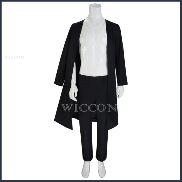 anime tokyo kakucho cosplay costume wig black long coat cloak daily uniform adult man carnival masquerade suit