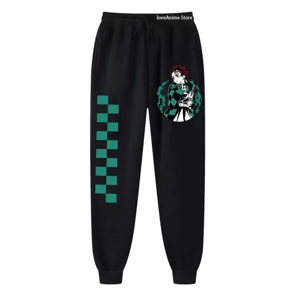 2025 japanese anime demon slayer women pants running pants joggers for men sweatpant sport jogging fitness gym fleece trousers