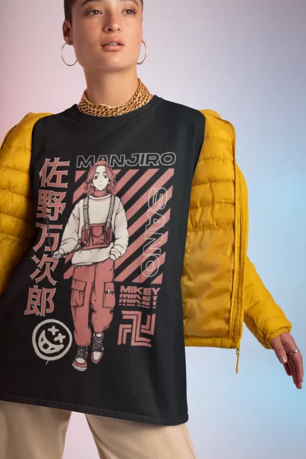 tokyo revengers t shirt takemichi hanagaki shirt manjiro shirt draken mikey baji