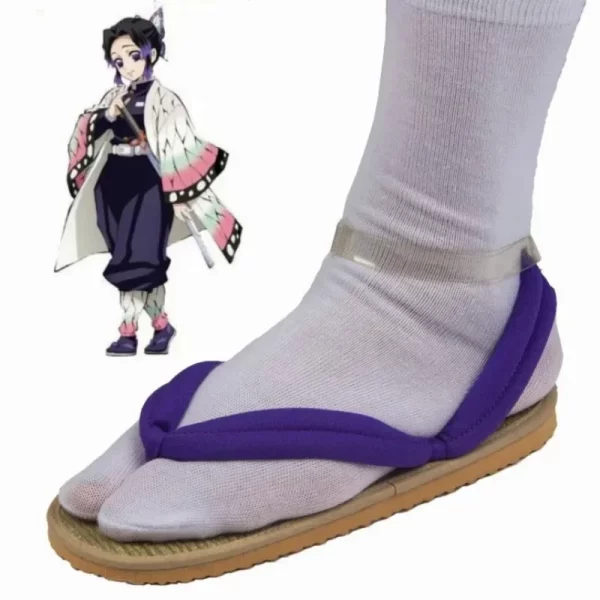 anime volwassenen kinderen cosplay slippers schoenen demon slayer tanjirou kamado nezuko zenitsu geta verstopt no yaiba sandalen